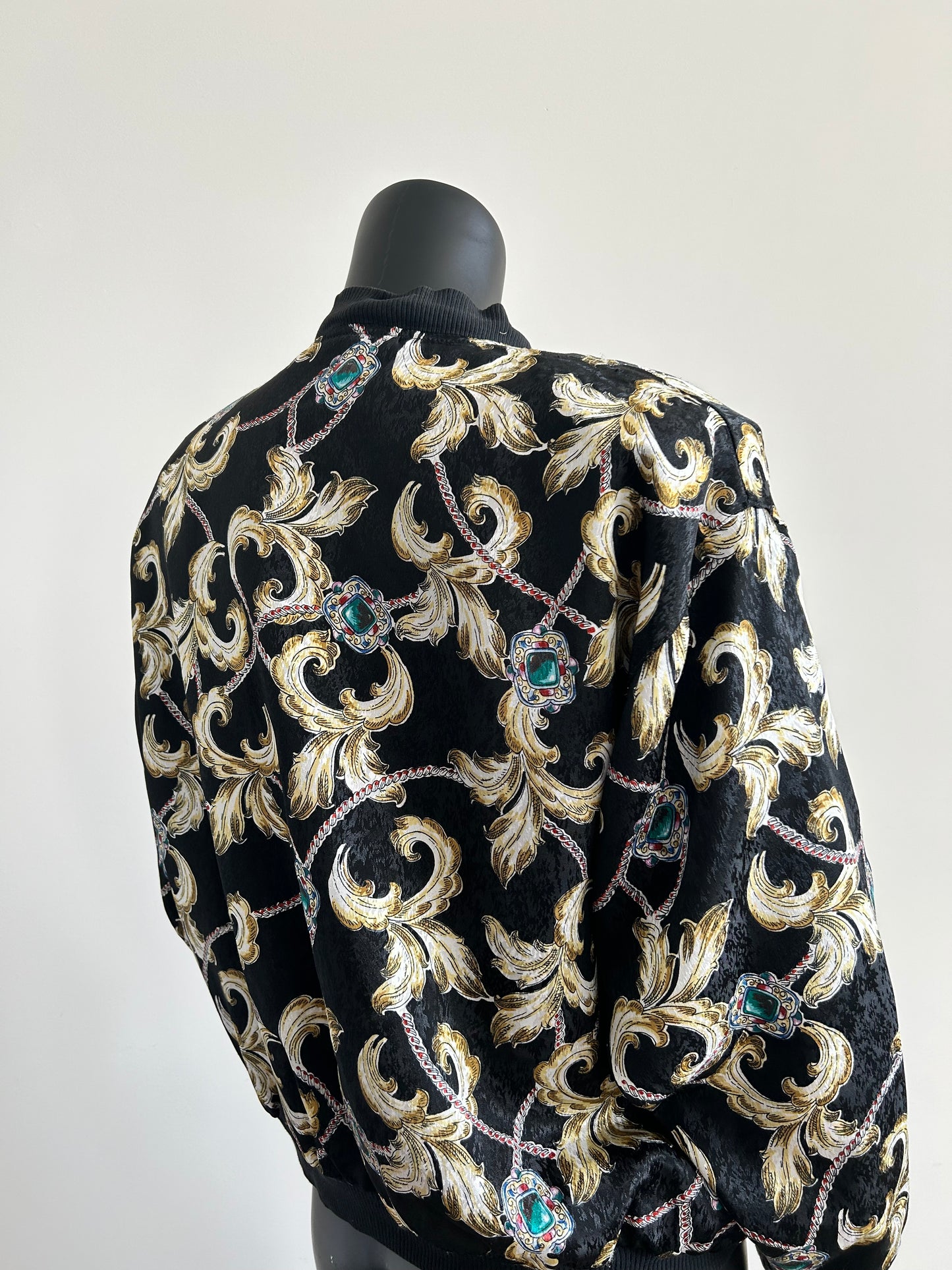 Vintage Baroque Print Jacket
