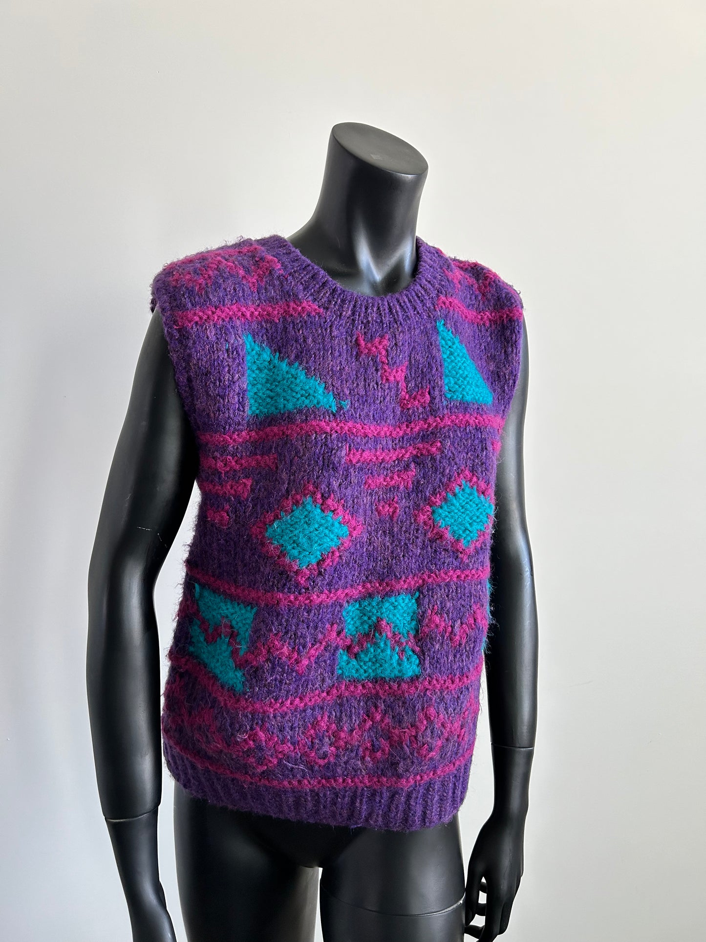 Vintage Collage by Hand Sweater