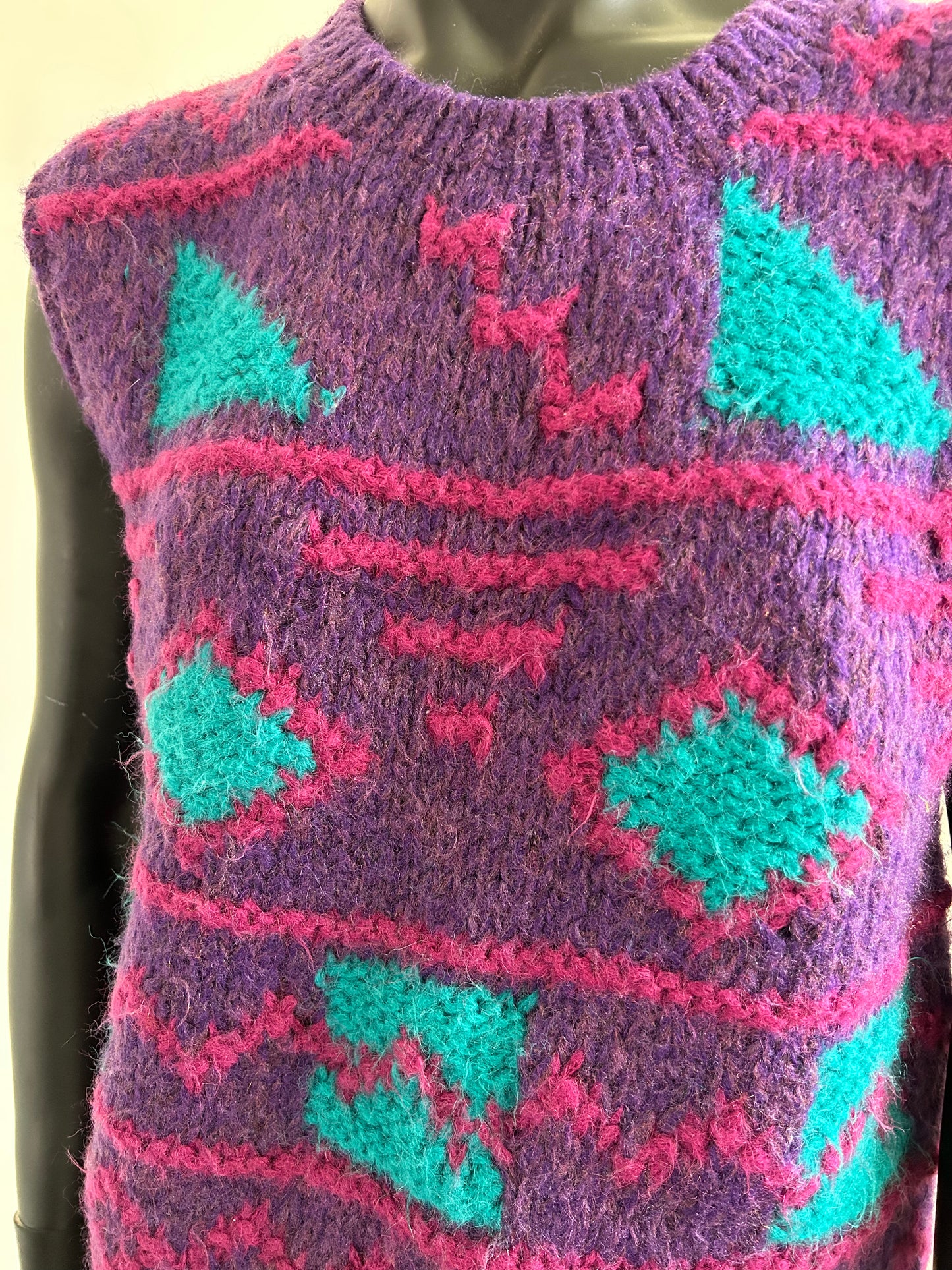 Vintage Collage by Hand Sweater