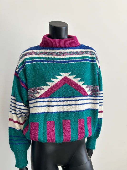 Vintage Joyce Ski Sweater
