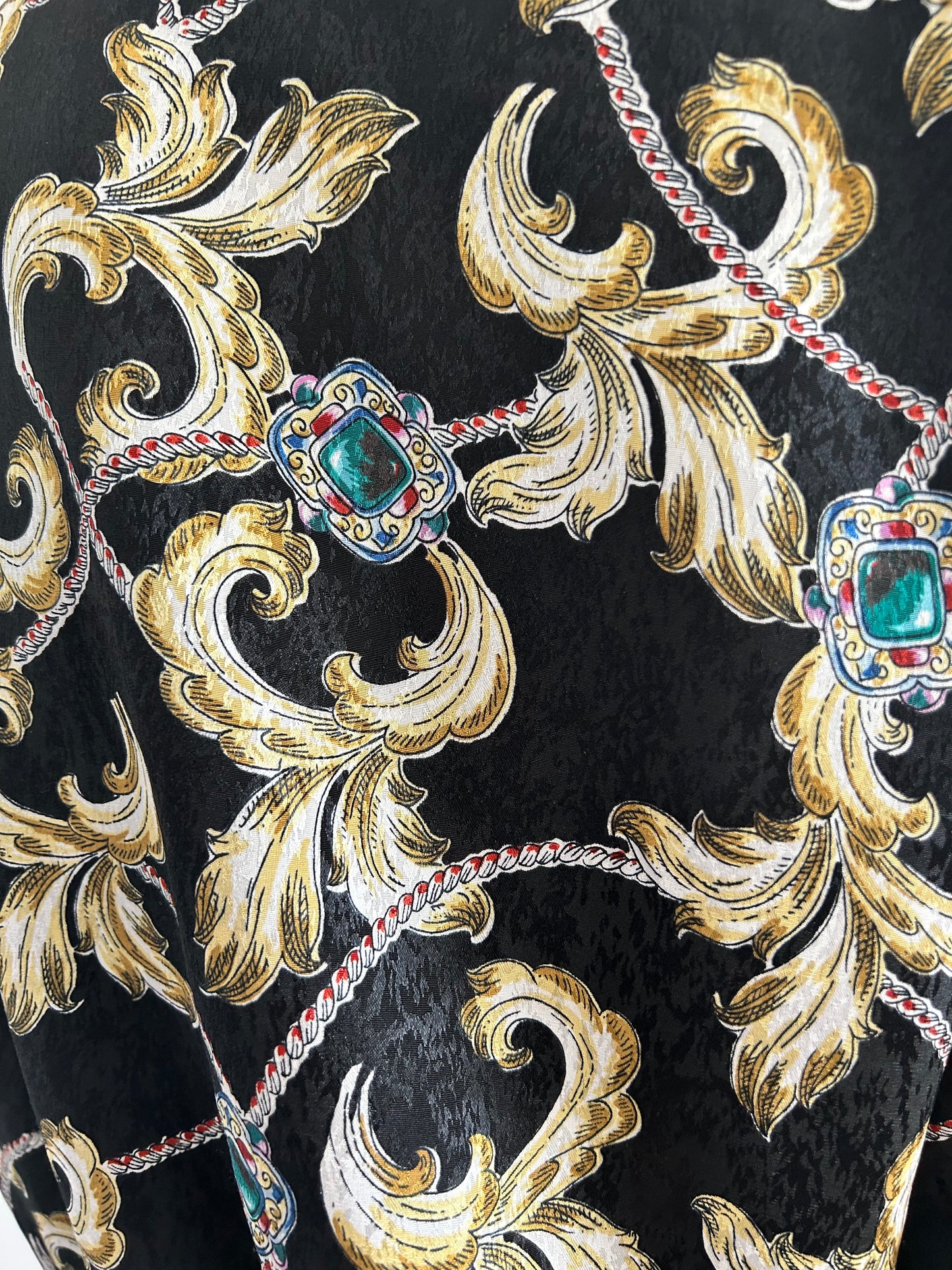 Vintage Baroque Print Jacket